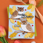Waffle Flower Autumn Branch Dies 422246 sending my love card