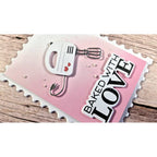 Waffle Flower Baking Fun Dies 422258 love | color-code:ALT04