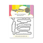 Waffle Flower Ballerina Sentiments Matching Dies 422732