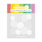 Waffle Flower Balloon Background Die and Stencil Trio Set image 2