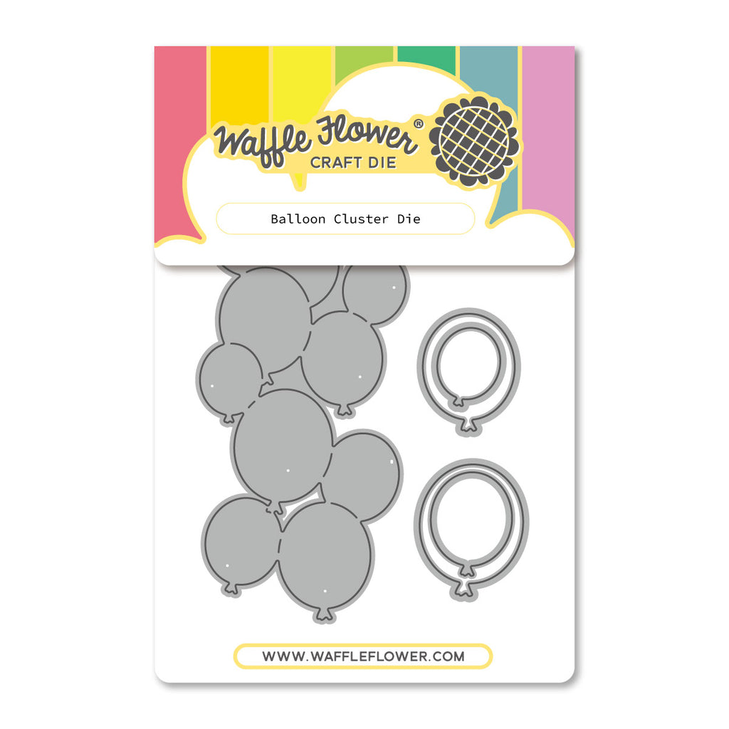 Waffle Flower Balloon Cluster Dies 422568