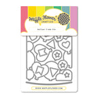 Waffle Flower Balloon Frame Dies 422573
