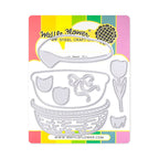 Waffle Flower Basketful Base Dies 422374