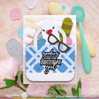 Waffle Flower Beach Tote Sentiments Clear Stamps 421717 seagulls