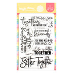 Waffle Flower Better Together Clear Stamps 421901