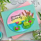 Waffle Flower Better Together Clear Stamps 421901 frog