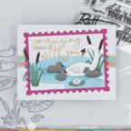 Waffle Flower Better Together Clear Stamps 421901 swan