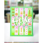 Waffle Flower Bookshelf Panel Coloring Stencils 421919 bright colors