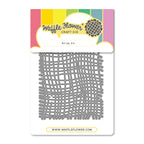 Waffle Flower Burlap Die 422630
