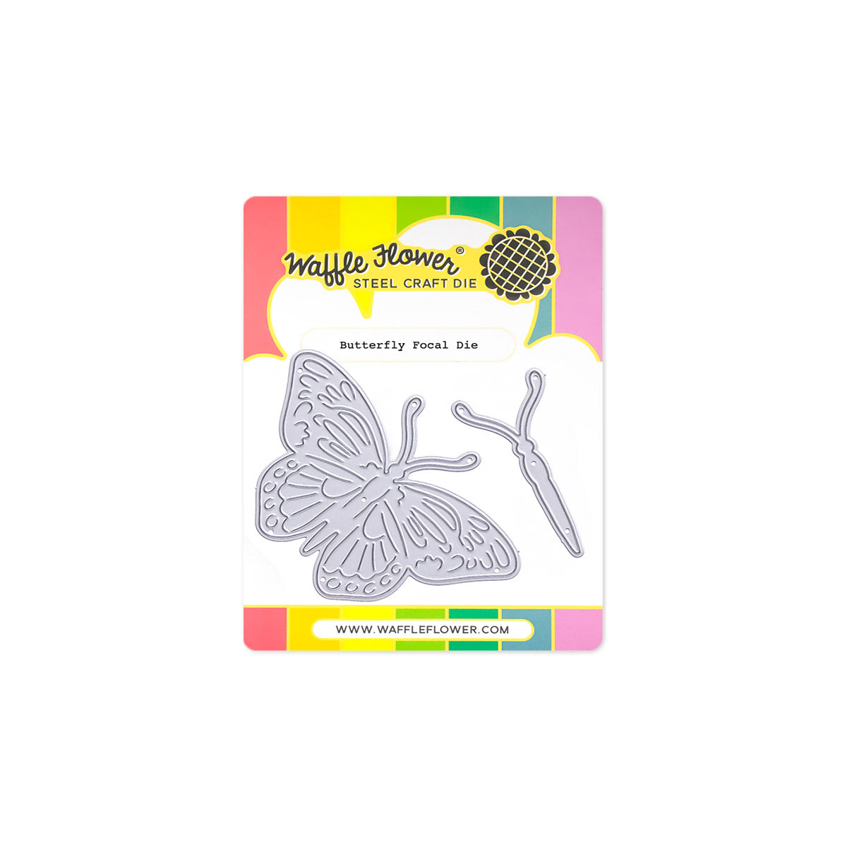 Waffle Flower Butterfly Focal Dies 421940