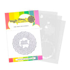 Waffle Flower Cake Focal Die-n-stencil 422236