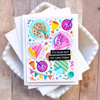 Waffle Flower Cake Time Stencils 422235 cake