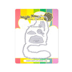 Waffle Flower Cat Silhouette Dies 422017