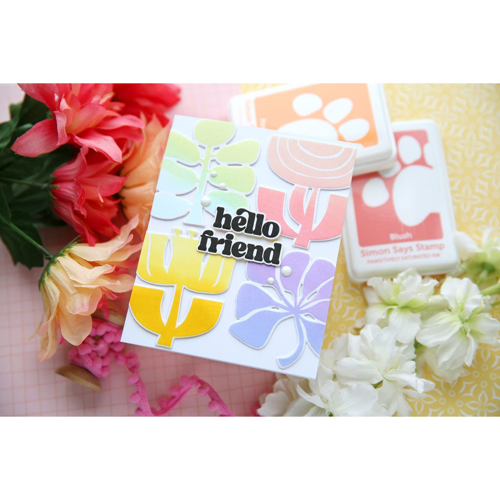 Waffle Flower Clean And Clear Enamel Dots wfe002 hello | color-code:ALT01