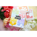 Waffle Flower Clean And Clear Enamel Dots wfe002 hello | color-code:ALT01