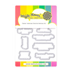 Waffle Flower Coastal Greetings Piercing Matching Dies 422074