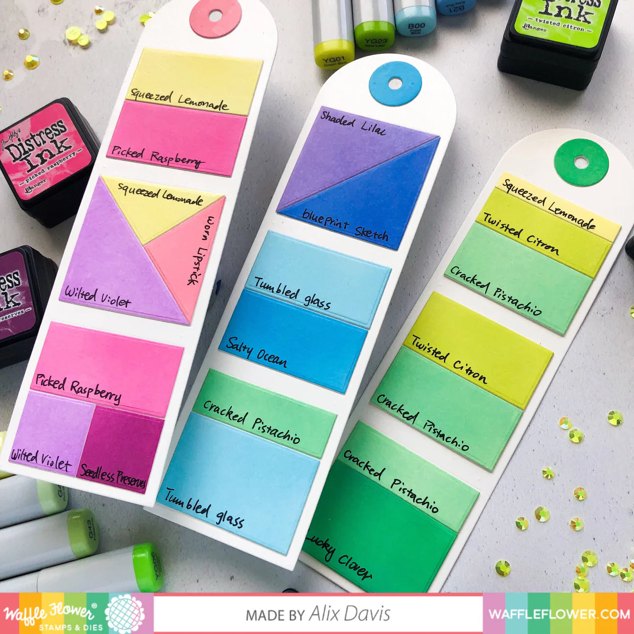 Waffle Flower Color Combos Tag Dies 310324 product image