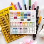 Waffle Flower Color Swatches Clear Stamps 271190 product image 1