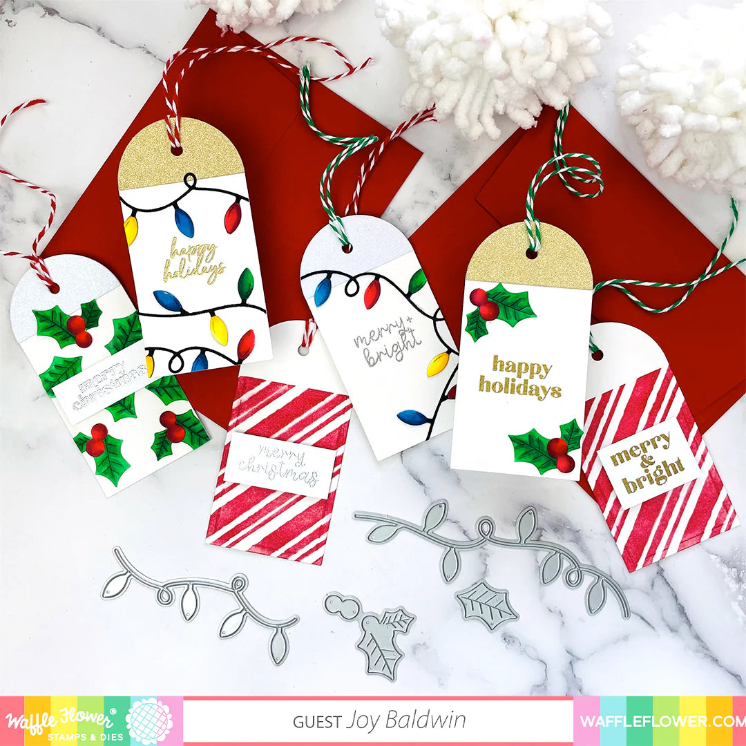 Waffle Flower Combo Swatch Tag Dies 310325 cute tags