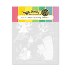 Waffle Flower Coral Reef Die and Stencil Set image 2
