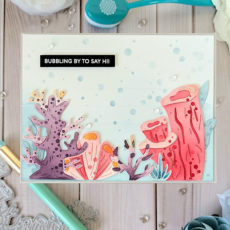 Waffle Flower Coral Reef Dies 422427 bubbles