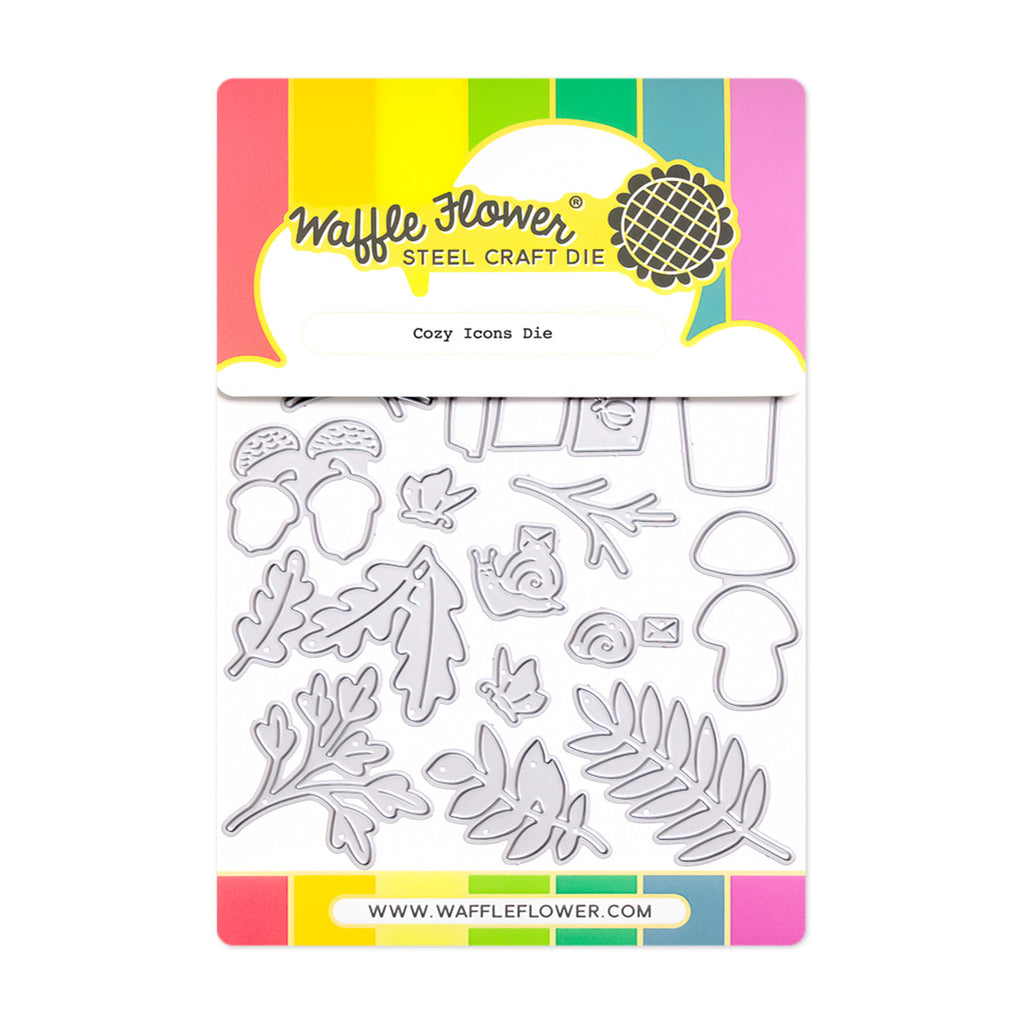 Waffle Flower Cozy Icons Dies 422220