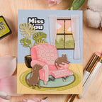 Waffle Flower Cozy Spot Add-ons Dies 422347 window