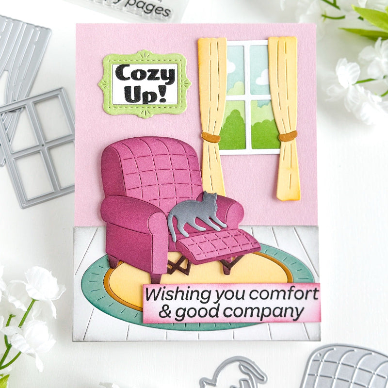 Waffle Flower Cozy Spot Collection cat