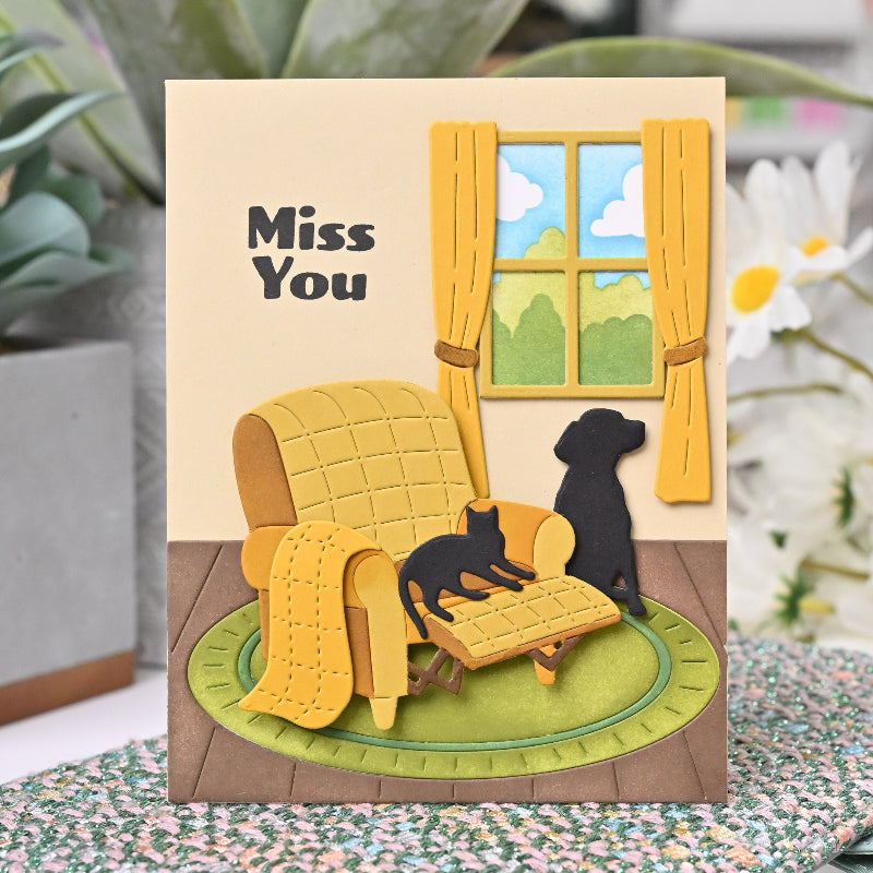 Waffle Flower Cozy Spot Collection miss you