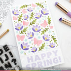 Waffle Flower Crocus Flutter Die 421934 happy spring