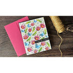 Waffle Flower Crocus Flutter Die and Stencil Set it's your day