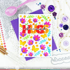 Waffle Flower Crocus Flutter Stencils 421935 hugs