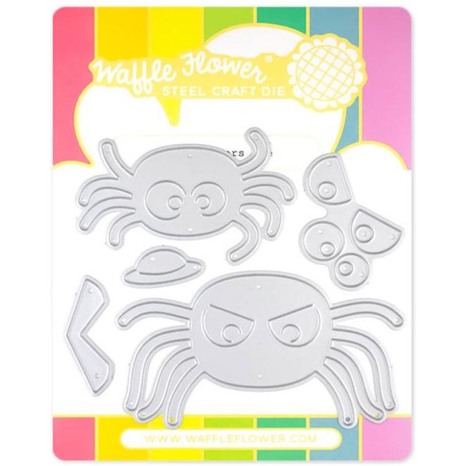 Waffle Flower Cute Spiders Dies 421840