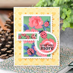 Waffle Flower Dashed Lattice Hearts Stencils 422325 ladybugs