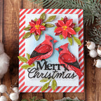 Waffle Flower Diagonal Line Stencils 422086 christmas