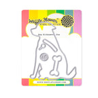 Waffle Flower Dog Silhouette Dies 422018