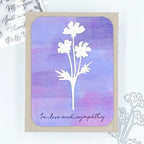 Waffle Flower Dry Flowers Dies 422004 sympathy