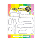 Waffle Flower Egg Hunt Sentiments Matching Dies 422366