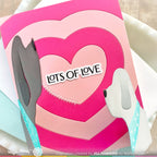 Waffle Flower Elegant Love Matching Die 421602 hearts