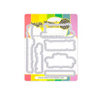 Waffle Flower Elf-tastic Sentiments Piercing Matching Dies 422124