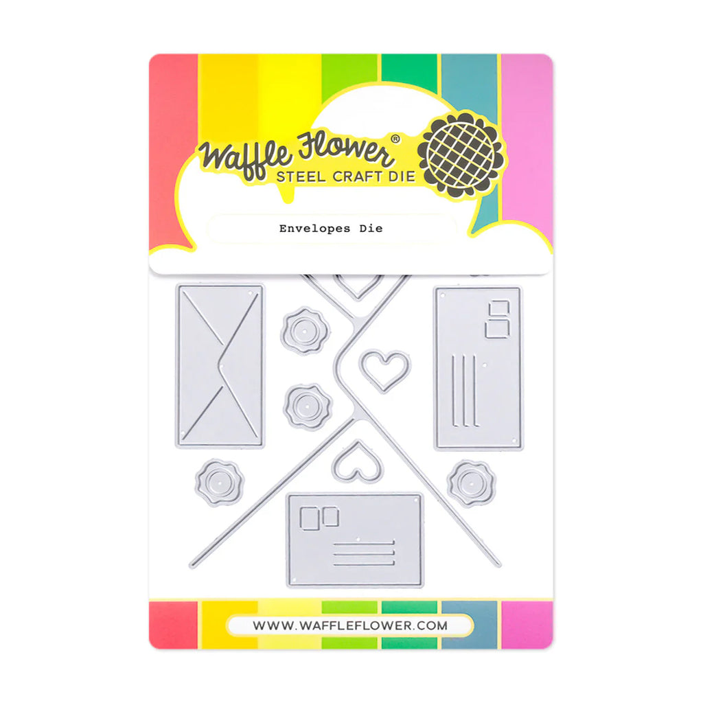 Waffle Flower Envelopes Dies 421998