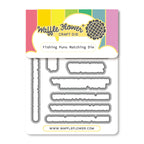 Waffle Flower Fishing Puns Matching Dies 422560
