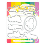 Waffle Flower For The Ladies Clear Stamp and Die Set WFC1331 product image 2