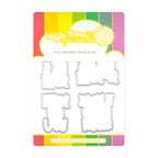 Waffle Flower Fruit Sentiments Clear Stamp and Die Set WFC1491 product image 2