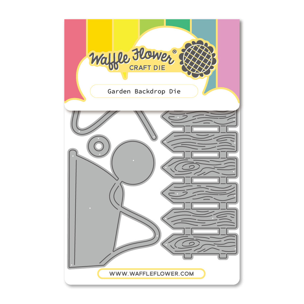 Waffle Flower Garden Backdrop Dies 422489