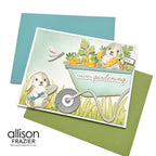Waffle Flower Garden Backdrop Dies 422489 cute bunnies
