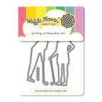 Waffle Flower Golfing Silhouettes Dies 422542