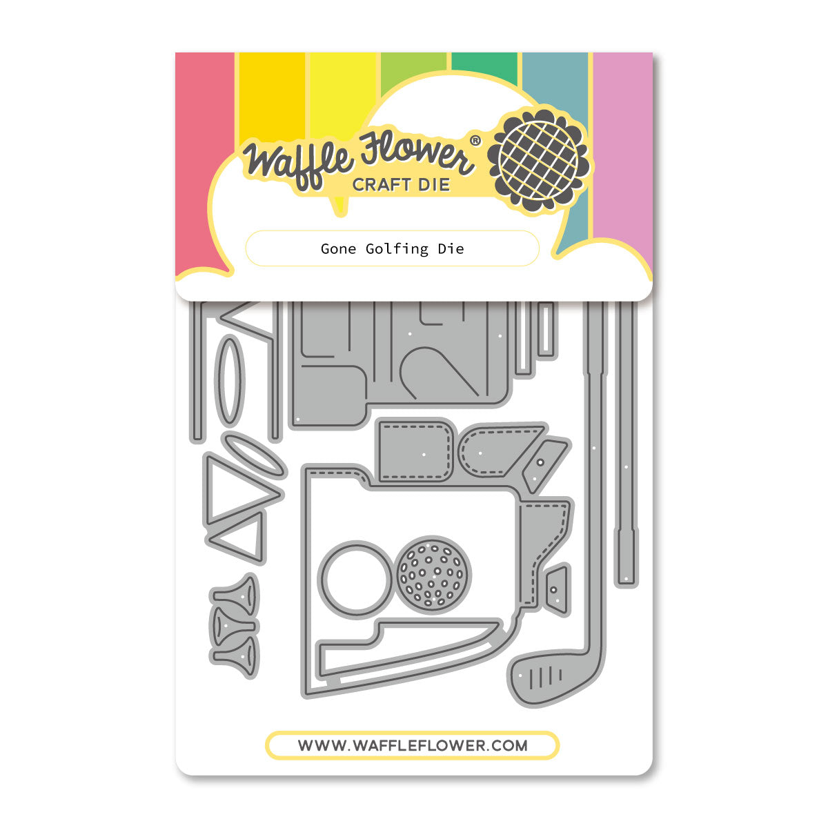 Waffle Flower Gone Golfing Dies 422540