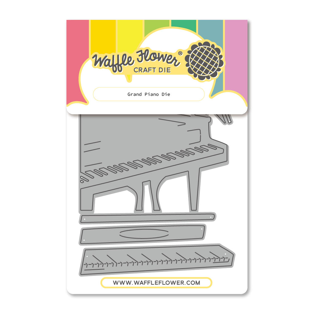 Waffle Flower Grand Piano Die 422724