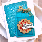 Waffle Flower Grateful Heart Sentiments Clear Stamps 422265 blessed